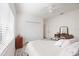 Spacious bedroom with a queen bed, large closet, and dresser at 6702 Pinehurst Pl, Bradenton, FL 34202