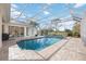 Inviting screened pool and spa at 6702 Pinehurst Pl, Bradenton, FL 34202