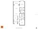 Two-bedroom condo floorplan with kitchen, living room, and balcony at 6807 Stone River Rd # 204, Bradenton, FL 34203