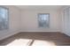 Bright bedroom with vinyl plank flooring and spacious closets at 7213 Las Casas Dr, Sarasota, FL 34243