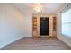 Bedroom with open shelving and a large closet at 7213 Las Casas Dr, Sarasota, FL 34243
