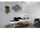 Home office with a desk, laptop and chair at 7213 Las Casas Dr, Sarasota, FL 34243