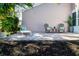 Private patio perfect for relaxing and enjoying the outdoors at 7213 Las Casas Dr, Sarasota, FL 34243
