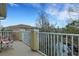 Private balcony overlooking a tranquil pond at 8889 White Sage Loop, Lakewood Ranch, FL 34202