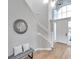 Entryway with staircase, bench, and large mirror at 14146 Cattle Egret Pl, Bradenton, FL 34202