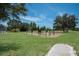 Outdoor fitness area with various exercise equipment at 14146 Cattle Egret Pl, Bradenton, FL 34202