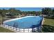 Community hockey rink with marked areas and goals at 14146 Cattle Egret Pl, Bradenton, FL 34202