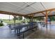 Community picnic pavilion with multiple tables and benches at 14146 Cattle Egret Pl, Bradenton, FL 34202