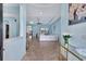 Light and airy entryway with a view into the living room at 210 166Th Ne St, Bradenton, FL 34212