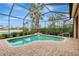 Inviting screened pool and spa with brick pavers at 210 166Th Ne St, Bradenton, FL 34212