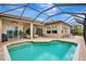 Relaxing screened pool and patio area at 210 166Th Ne St, Bradenton, FL 34212