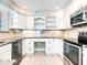 Modern kitchen with granite countertops and white cabinets at 3523 52Nd W Ave, Bradenton, FL 34210