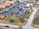 Waterfront home with private dock and lush landscaping at 3607 Darin Dr, Punta Gorda, FL 33950