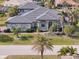 Single-Gathering home with tile roof and manicured landscaping at 3607 Darin Dr, Punta Gorda, FL 33950
