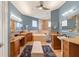 Elegant bathroom with double vanity, soaking tub, and separate shower at 3607 Darin Dr, Punta Gorda, FL 33950