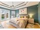 Bright bedroom with large windows and access to the pool at 3607 Darin Dr, Punta Gorda, FL 33950
