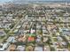 Aerial view of homes and neighborhood at 430 Beach Park Blvd, Venice, FL 34285