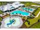 Community pool and splash pad for  at 4810 Sparkling Sea Ln, Bradenton, FL 34211