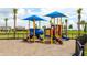 Modern playground with slides and climbing structures at 4810 Sparkling Sea Ln, Bradenton, FL 34211