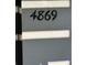 Condo address marker, 4869 at 4869 Independence Dr # 4869, Bradenton, FL 34210