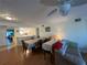 Bright dining area with table and chairs near kitchen at 4869 Independence Dr # 4869, Bradenton, FL 34210
