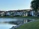 Condo community with water view and landscaping at 4869 Independence Dr # 4869, Bradenton, FL 34210