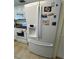 White French door refrigerator at 4869 Independence Dr # 4869, Bradenton, FL 34210