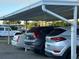 Covered parking with several cars parked at 4869 Independence Dr # 4869, Bradenton, FL 34210