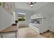 Bedroom with a bunk bed and plenty of floor space at 5125 Tidewater Preserve Blvd, Bradenton, FL 34208