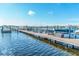 Community boat docks with many boats at 5203 Lake Overlook Ave, Bradenton, FL 34208
