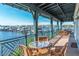 Relaxing clubhouse patio overlooking the marina at 5203 Lake Overlook Ave, Bradenton, FL 34208
