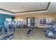 Fitness center with a variety of exercise equipment at 5203 Lake Overlook Ave, Bradenton, FL 34208