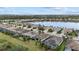 Community view showcasing lakefront properties at 6519 Rosehill Farm Run, Bradenton, FL 34211