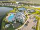 Community pool, playground, and tennis courts at 6519 Rosehill Farm Run, Bradenton, FL 34211
