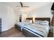Guest bedroom with two twin beds and a walk-in closet at 7022 Prosperity Cir # 801, Sarasota, FL 34238