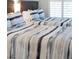 Guest bedroom with two twin beds and updated bedding at 7022 Prosperity Cir # 801, Sarasota, FL 34238