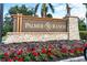 Palmer Ranch community entrance sign at 7022 Prosperity Cir # 801, Sarasota, FL 34238