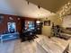 Dining area with a home office space and kitchen views at 1007 Longfellow Cir, Sarasota, FL 34243