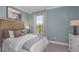 Bright bedroom with a comfortable bed and neutral decor at 10522 Eclipse St, Sarasota, FL 34241