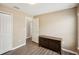 Bedroom with wood flooring and built in shelving at 208 Cascade Bend Dr, Ruskin, FL 33570