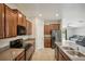 Modern kitchen with stainless steel appliances and island at 208 Cascade Bend Dr, Ruskin, FL 33570