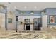 Updated kitchen with granite countertops and stainless steel appliances at 230 Vestavia Dr, Venice, FL 34292