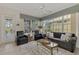 Relaxing sunroom with ample natural light and comfortable seating at 230 Vestavia Dr, Venice, FL 34292