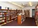 Community library with ample bookshelves and seating at 2325 Riverbluff Pkwy # V247, Sarasota, FL 34231