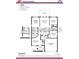 1455 sq ft floor plan, 2-car garage, 2 baths at 2680 Averland Loop, North Port, FL 34287