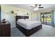 Spacious bedroom with backyard pool view at 33931 Serene Dr, Punta Gorda, FL 33982