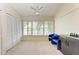 Spacious office or guest room with large window and closet at 4366 Madeira Ct # 3356, Sarasota, FL 34233