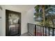 Condo entrance with a wreath, showcasing a welcoming atmosphere at 4600 Gulf Of Mexico Dr # 206, Longboat Key, FL 34228