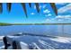 Scenic waterfront view with calm water and blue sky at 4600 Gulf Of Mexico Dr # 206, Longboat Key, FL 34228