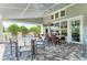 Community covered patio with table and chairs at 4716 Foxtail Dr, Parrish, FL 34219